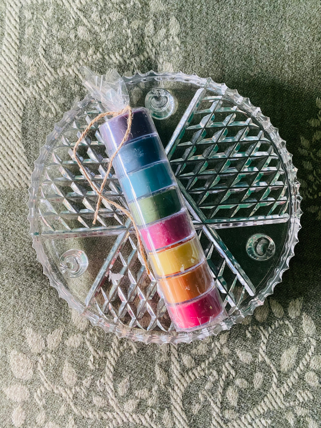 Rainbow Candles Tealight Set